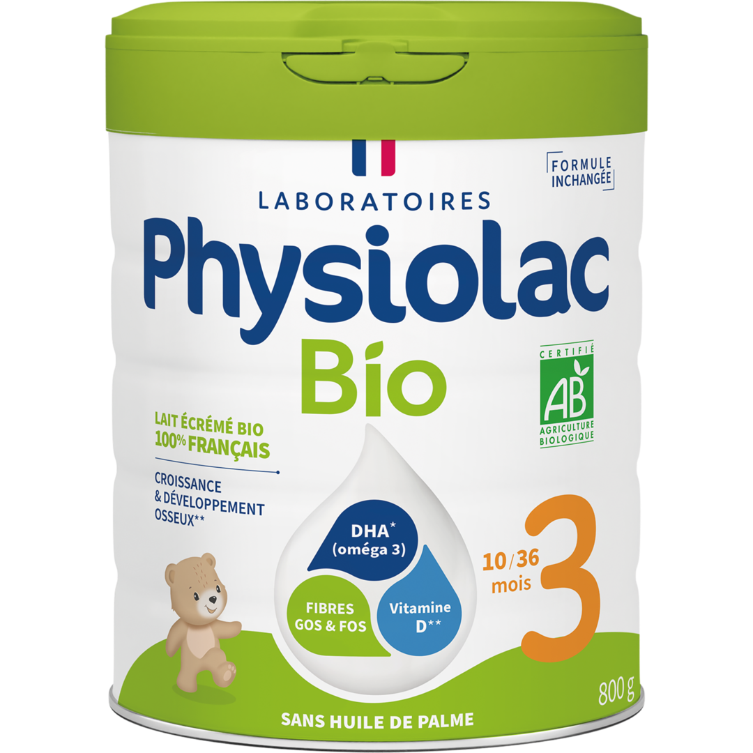 PHYSIOLAC Lait de croissance Bio