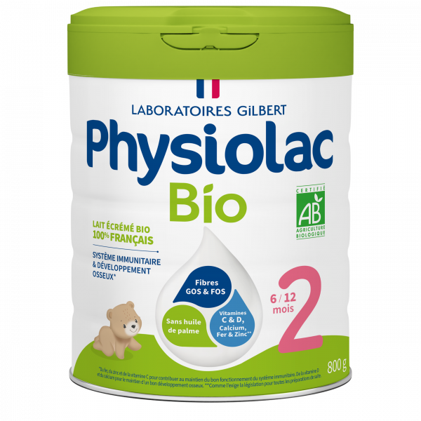Lait infantile Bio 2ème âge